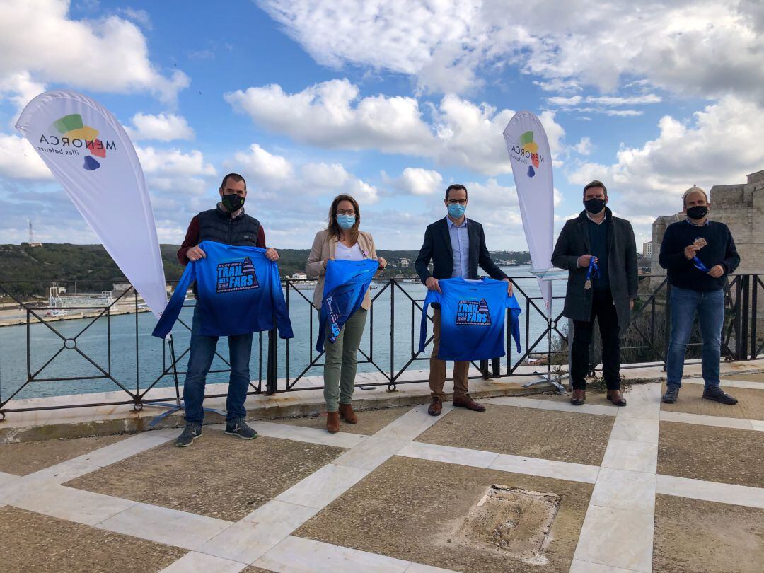 La presentació de la prova es va fer a la zona d'arribada des d'on les imatges del port son espectaculars.