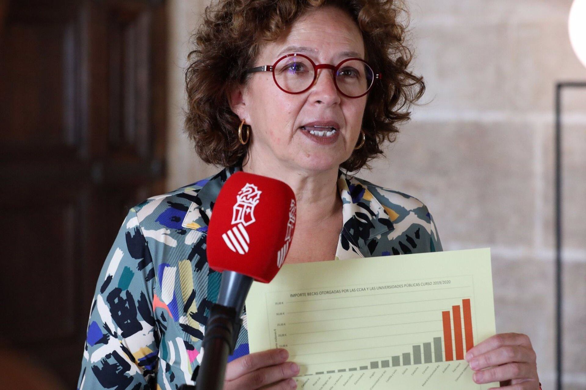 La consellera de Innovación, Universidades, Ciencia y Sociedad Digital, Josefina Bueno.