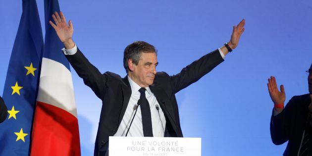 El candidato Francois Fillon.