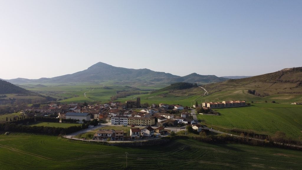 Localidad de Urroz, Navarra.