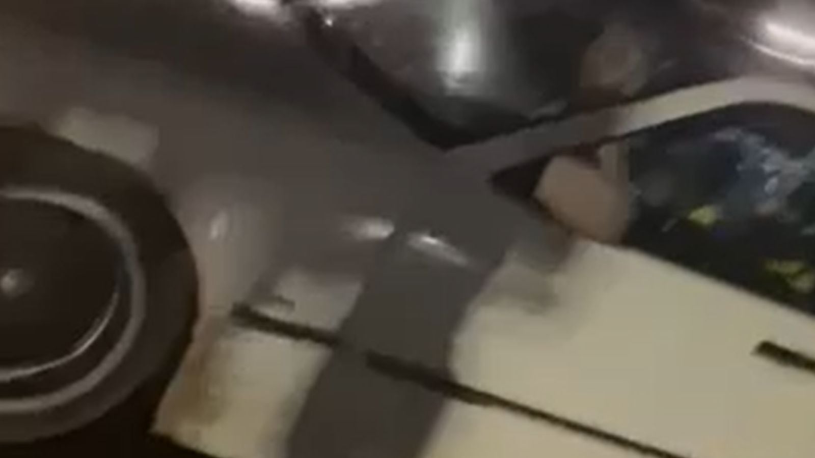 Imagen del vehículo responsable de un atropello múltiple en una carrera ilegal en Yepes (Toledo)