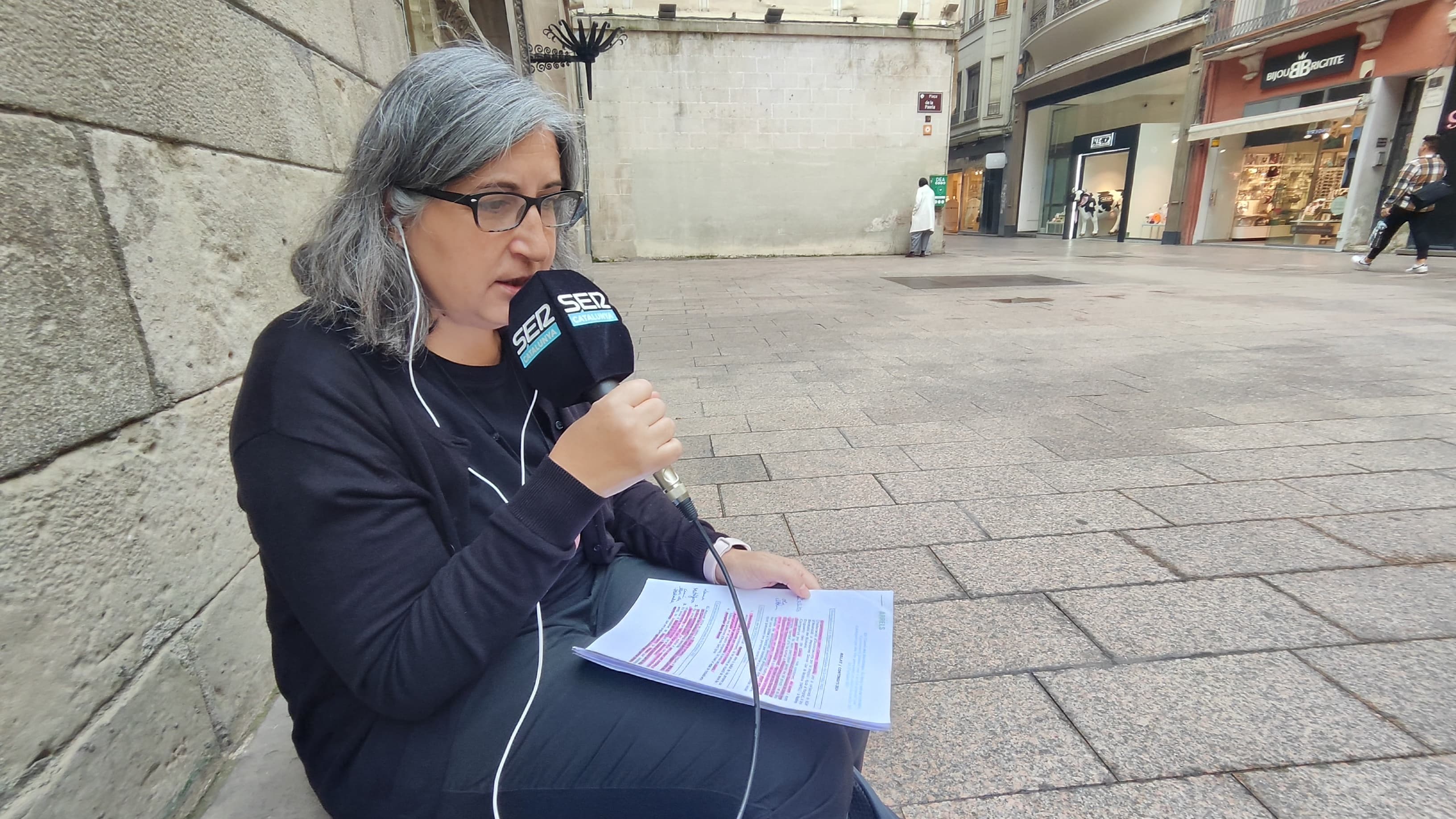 Rosa Majoral és la directora d&#039;Arrels Sant Ignasi a Lleida.