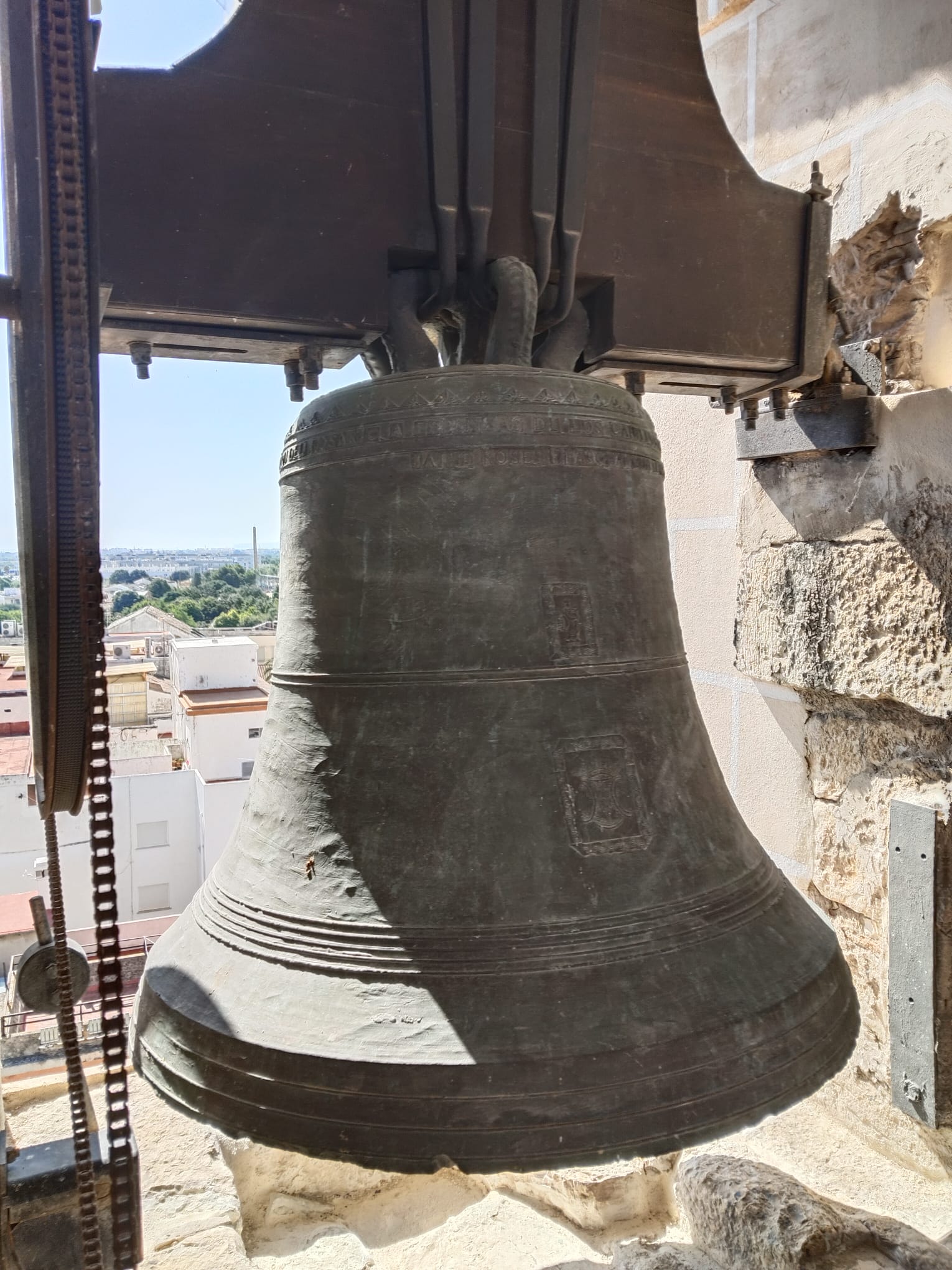 Campana del Campanario de la Colegiata de Gandia