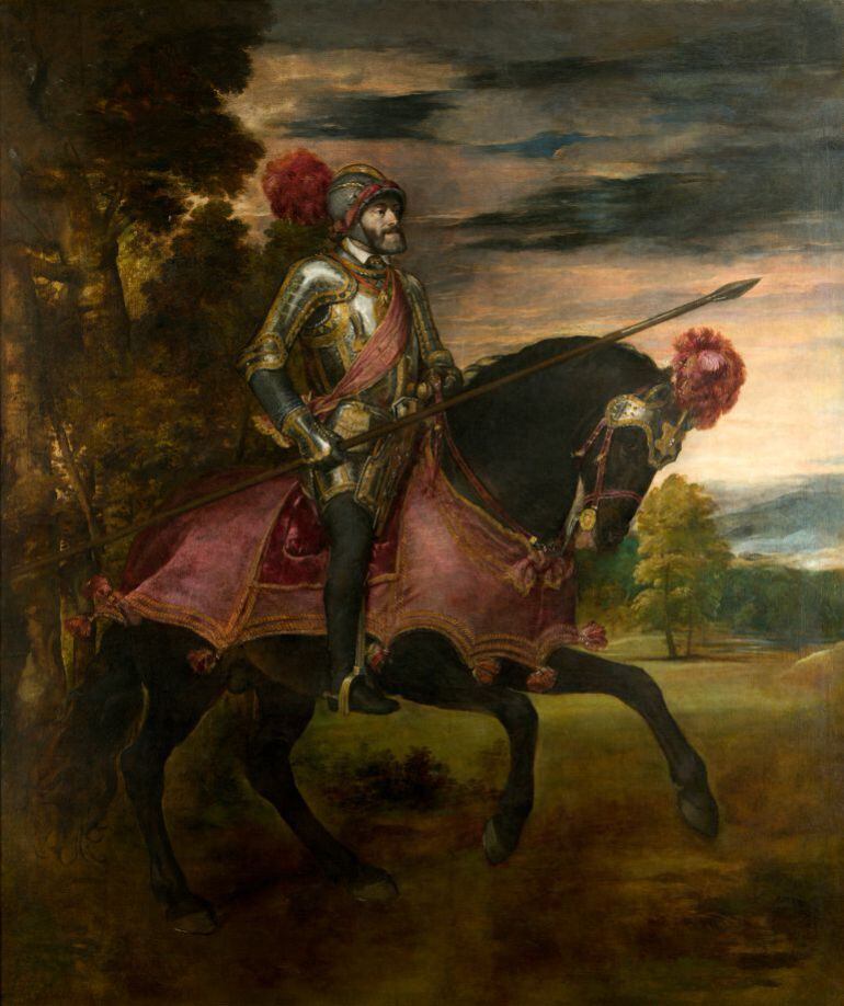 &#039;Carlos V en la Batalla de Mühlberg&#039;. Museo Nacional del Prado