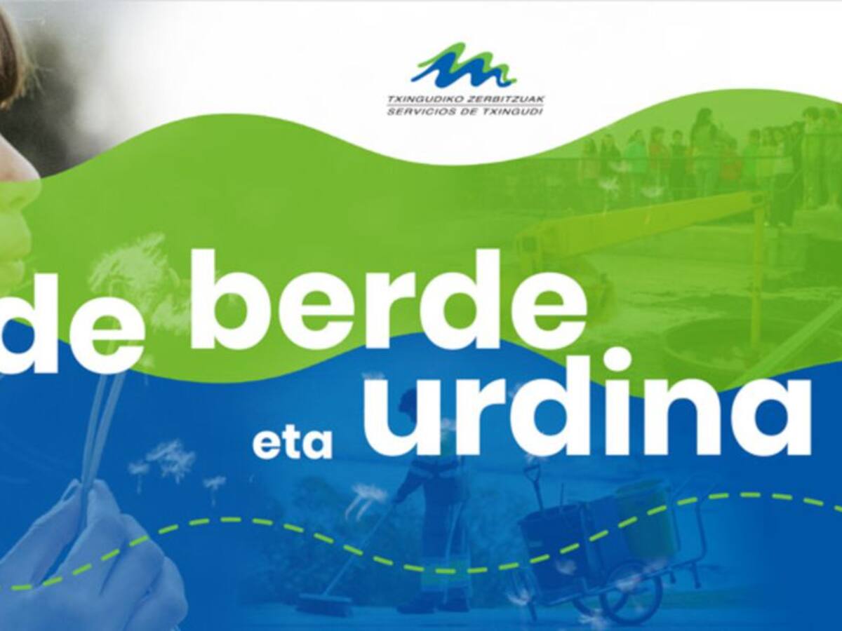 Bide Berdea eta Urdina se centra esta semana en el reciclaje