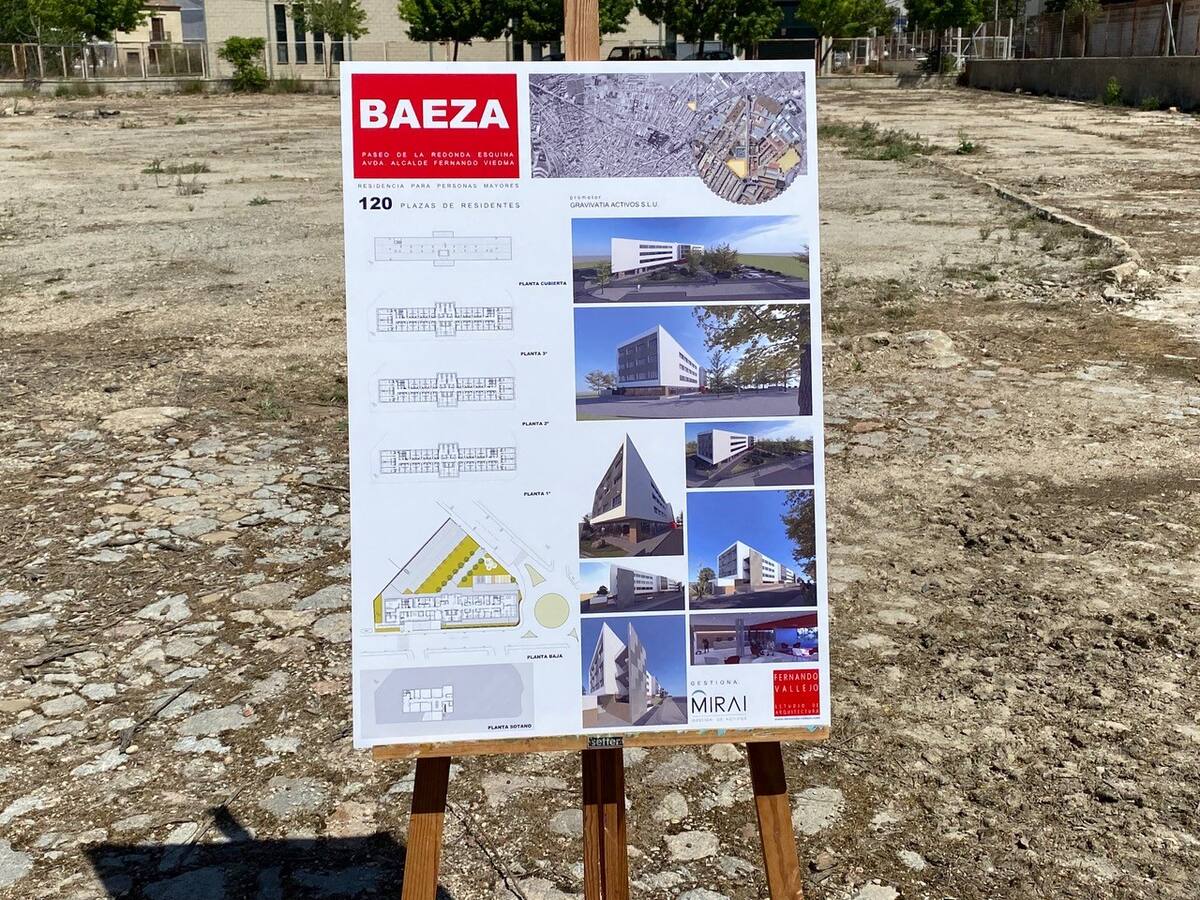 La residencia de mayores de Baeza supone una inversión de 8 millones de euros