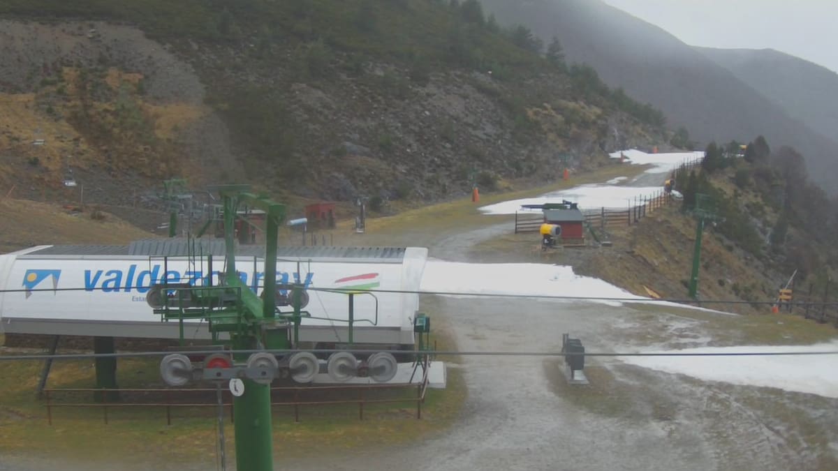 La borrasca Herminia deja en Valdezcaray rachas de viento de 165 kilómetros por hora