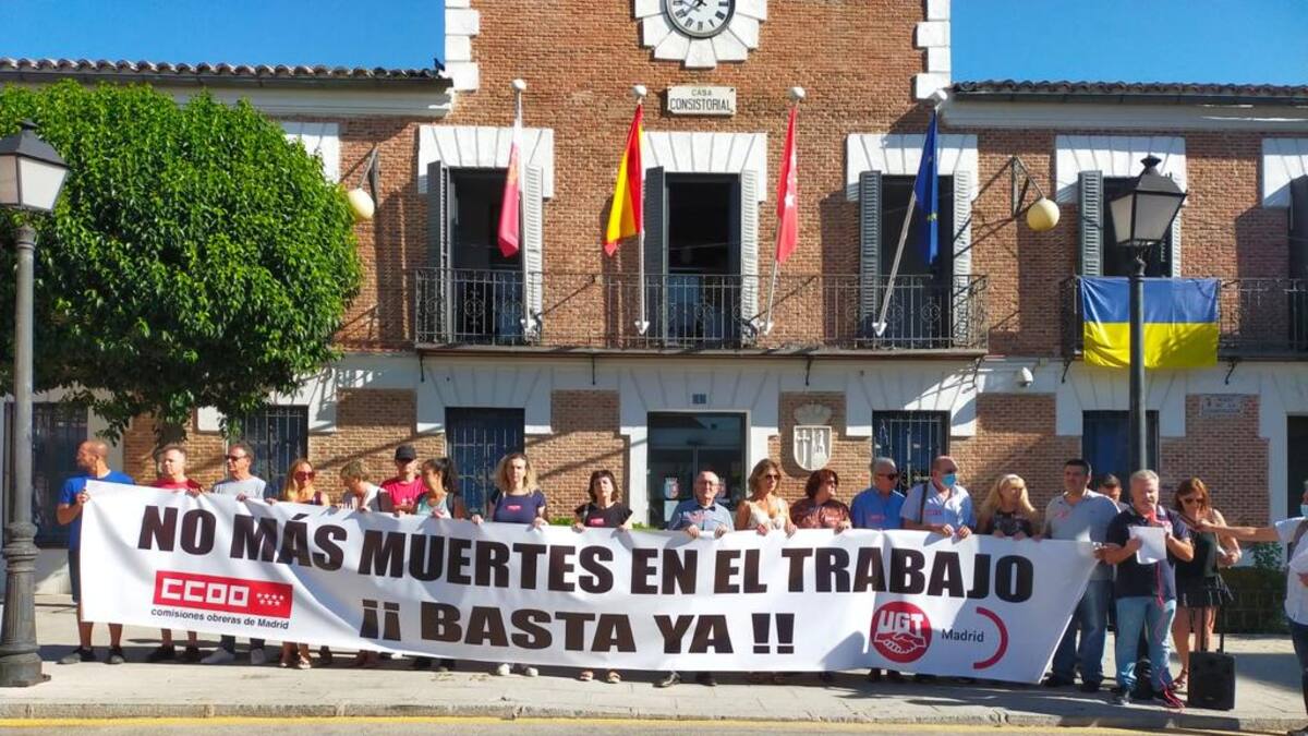 Entrevista a Susana Huertas, Secretaria Salud Laboral UGT Madrid, por la concentración en Paracuellos de Jarama
