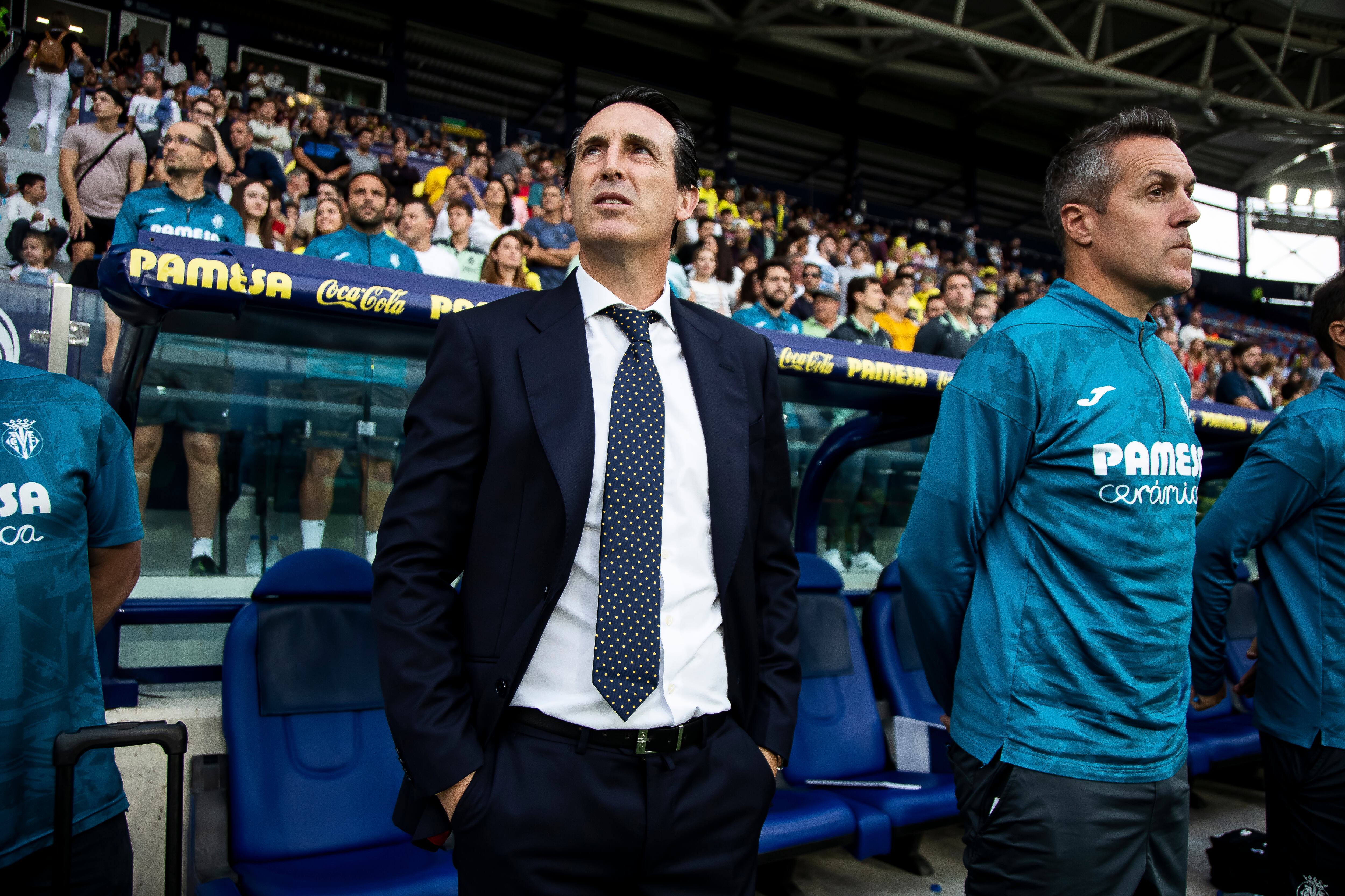 Unai Emery, entrenador del Villarreal