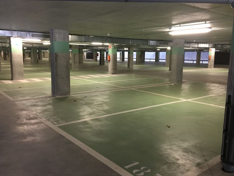 Nuevo aparcamiento del Hospital