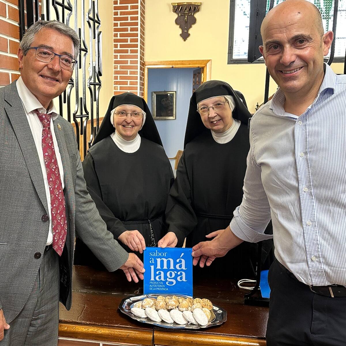 Los dulces de las monjas Mínimas de Archidona, ya tienen el sello “Sabor a Málaga”