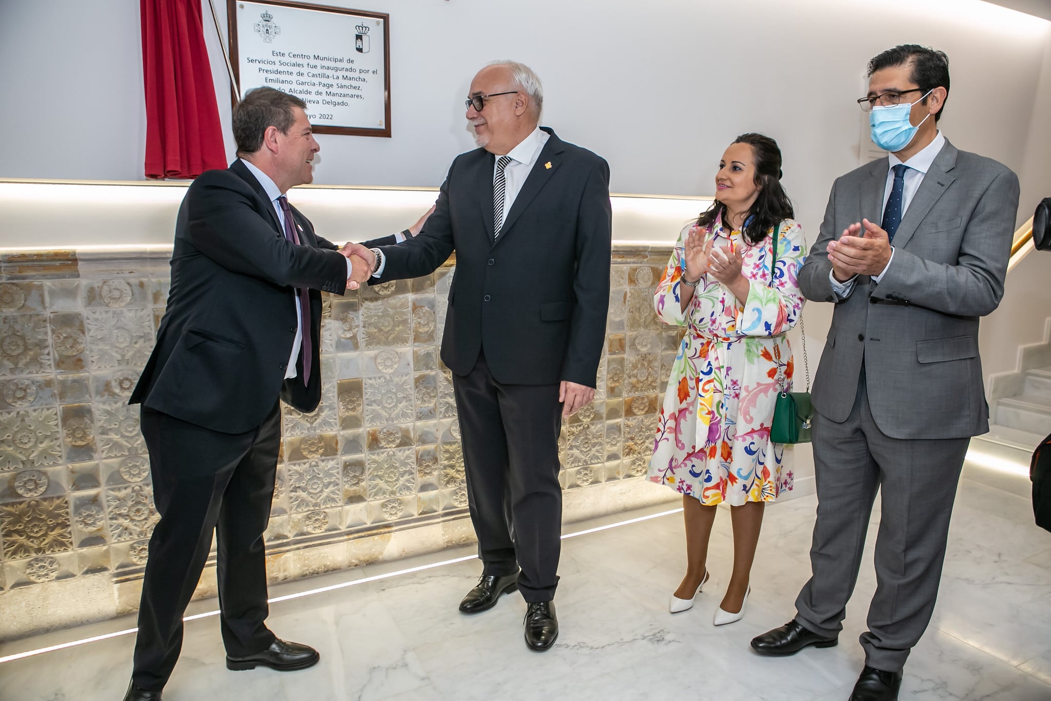 Imagen de la inauguración de la Casa Josito de Manzanares (Ciudad Real)