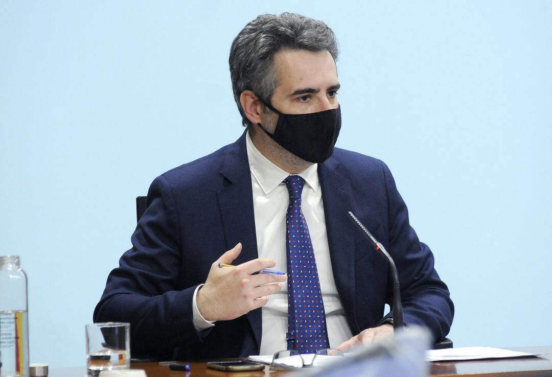 El ministre de Finances i Portaveu, Eric Jover.