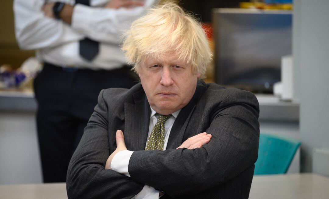 El primer ministro de Reino Unido, Boris Johnson.