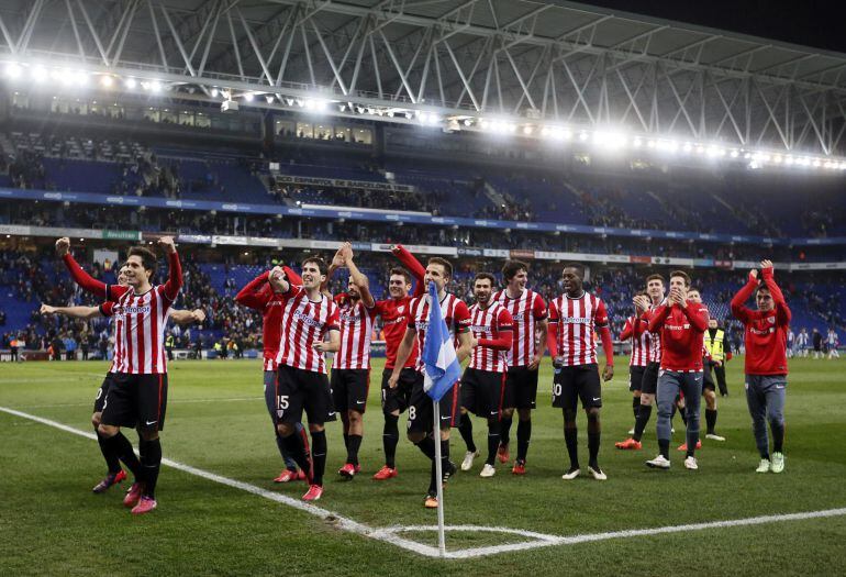 El Athletic celebra su pase a la final