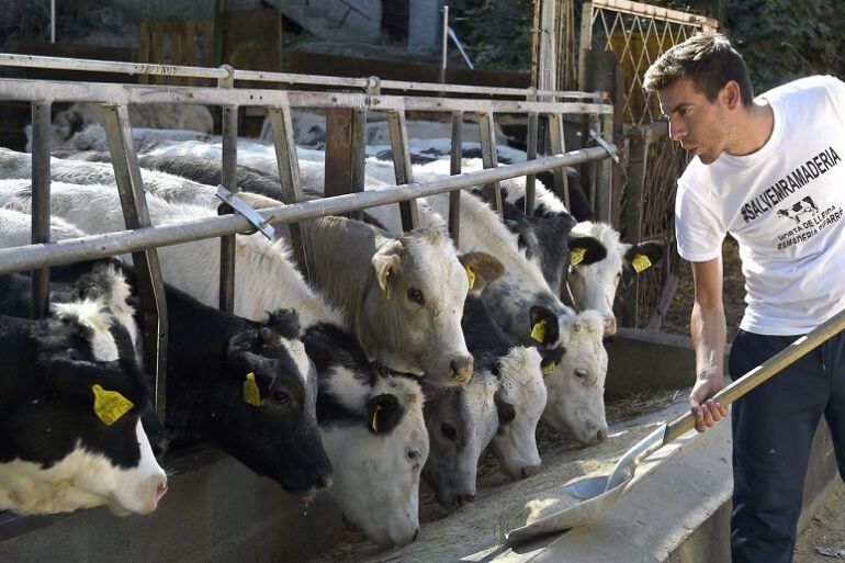 Una granja. Imatge d'arxiu.