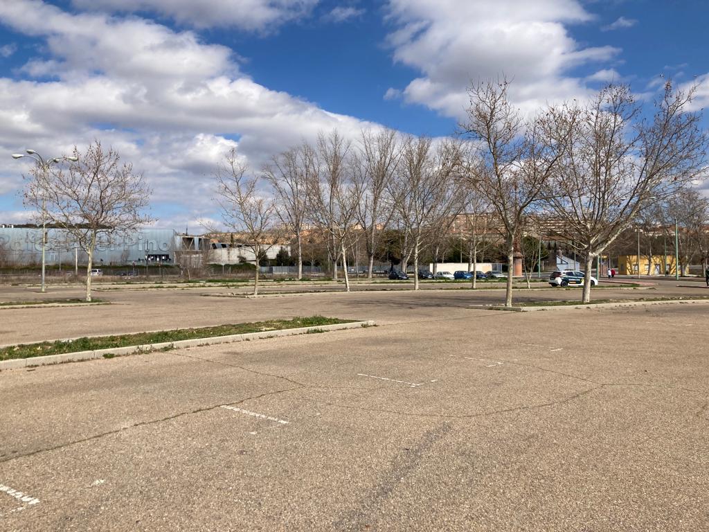 Imagen del lugar donde se instalará el nuevo cuartel de la Guardia Civil, en el recinto ferial de la Peraleda de Toledo