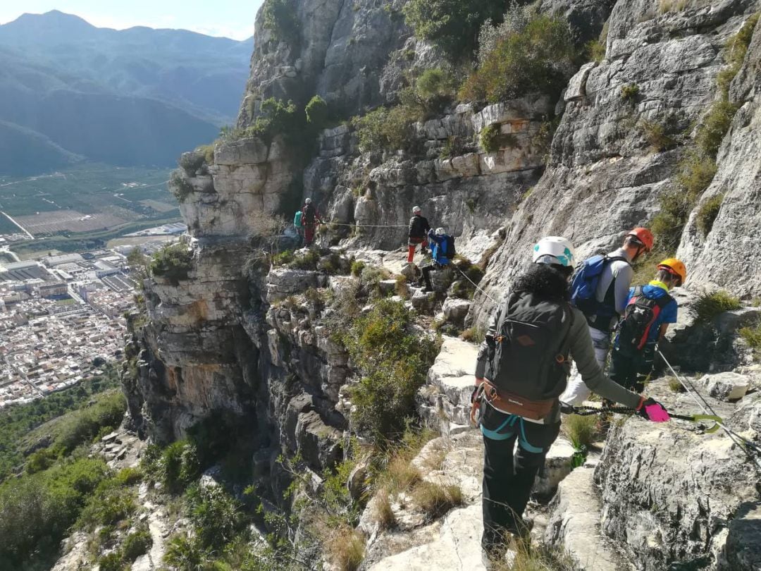 Vía Ferrata Pas de Cabres de Tavernes 