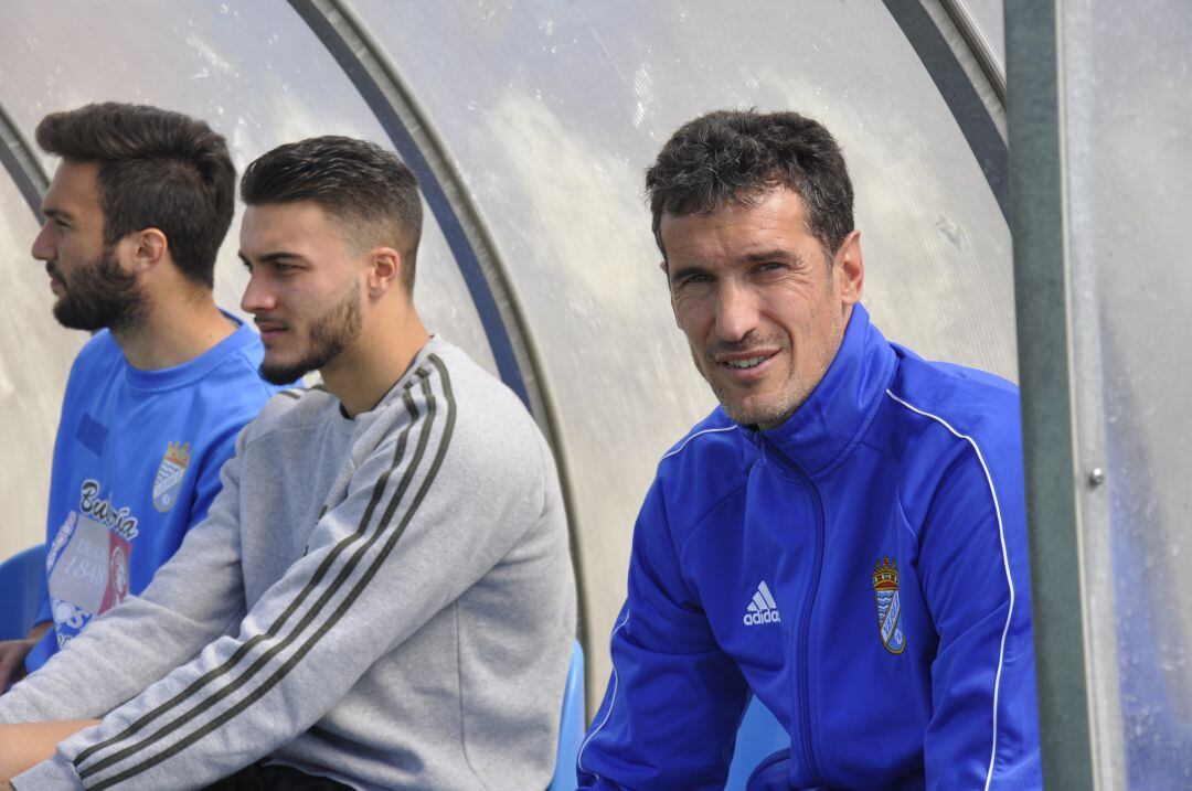 Antonio Calle durante un partido esta temporada