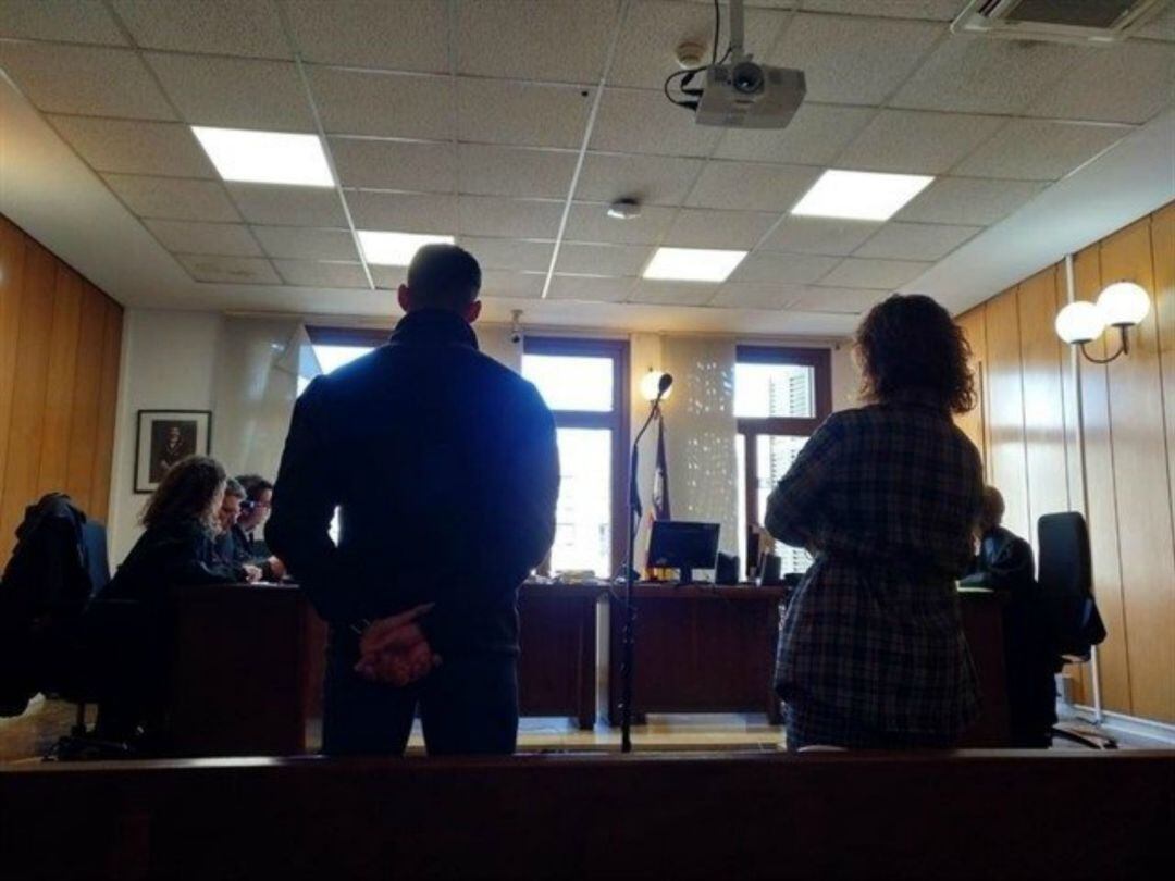 Un momento de la celebración del juicio.