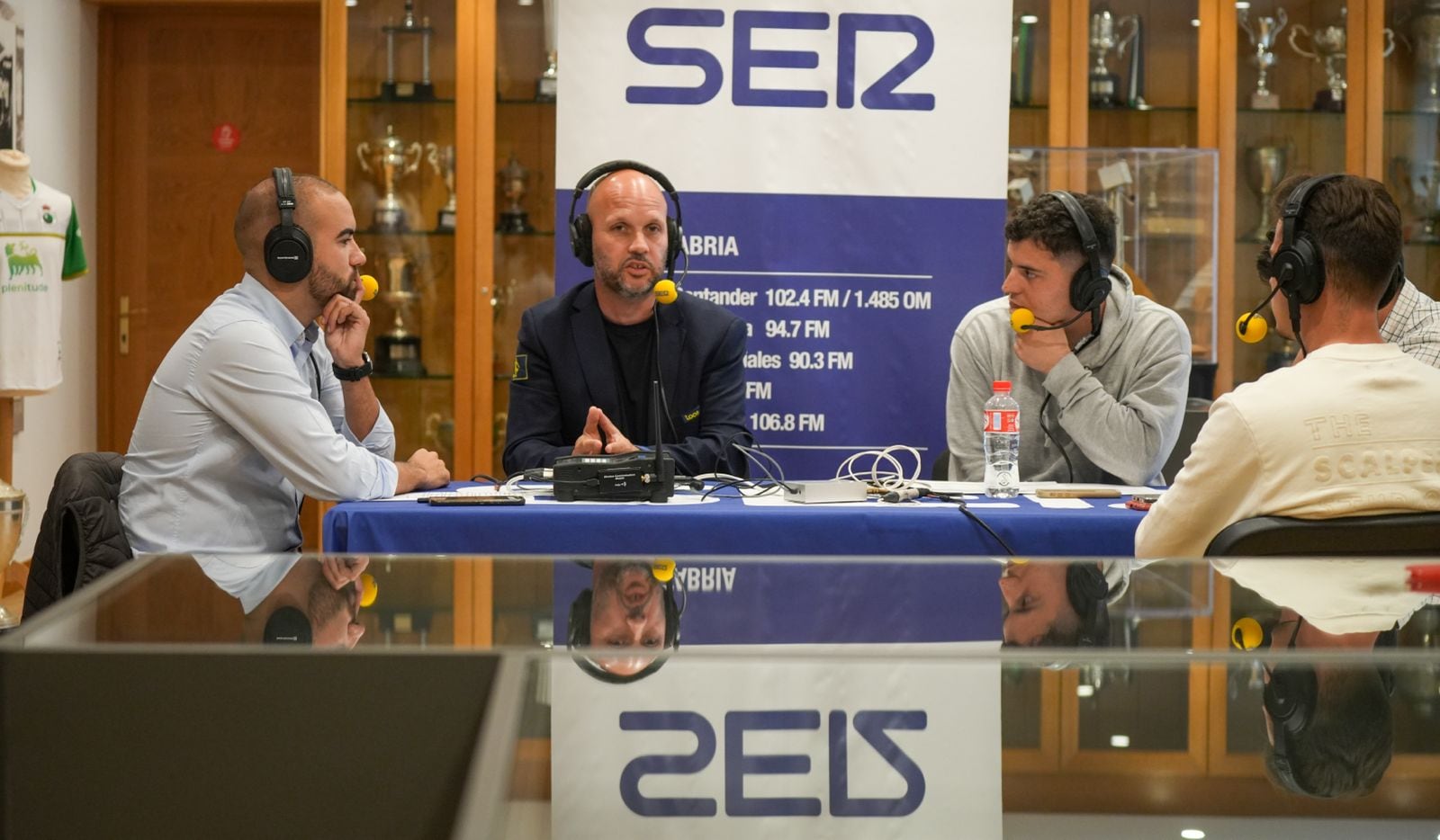 José Alberto, durante la entrevista en &#039;SER Deportivos Cantabria&#039;.