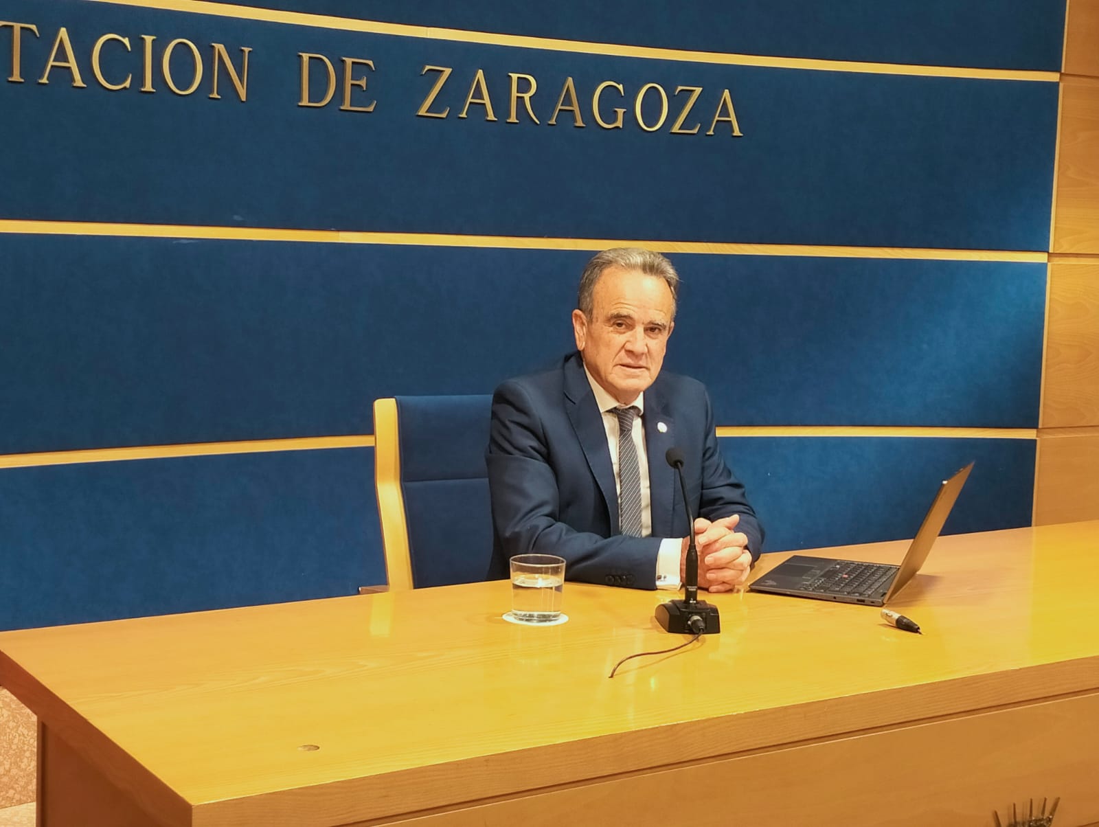 Juan Antonio Sánchez Quero, presidente de la DPZ