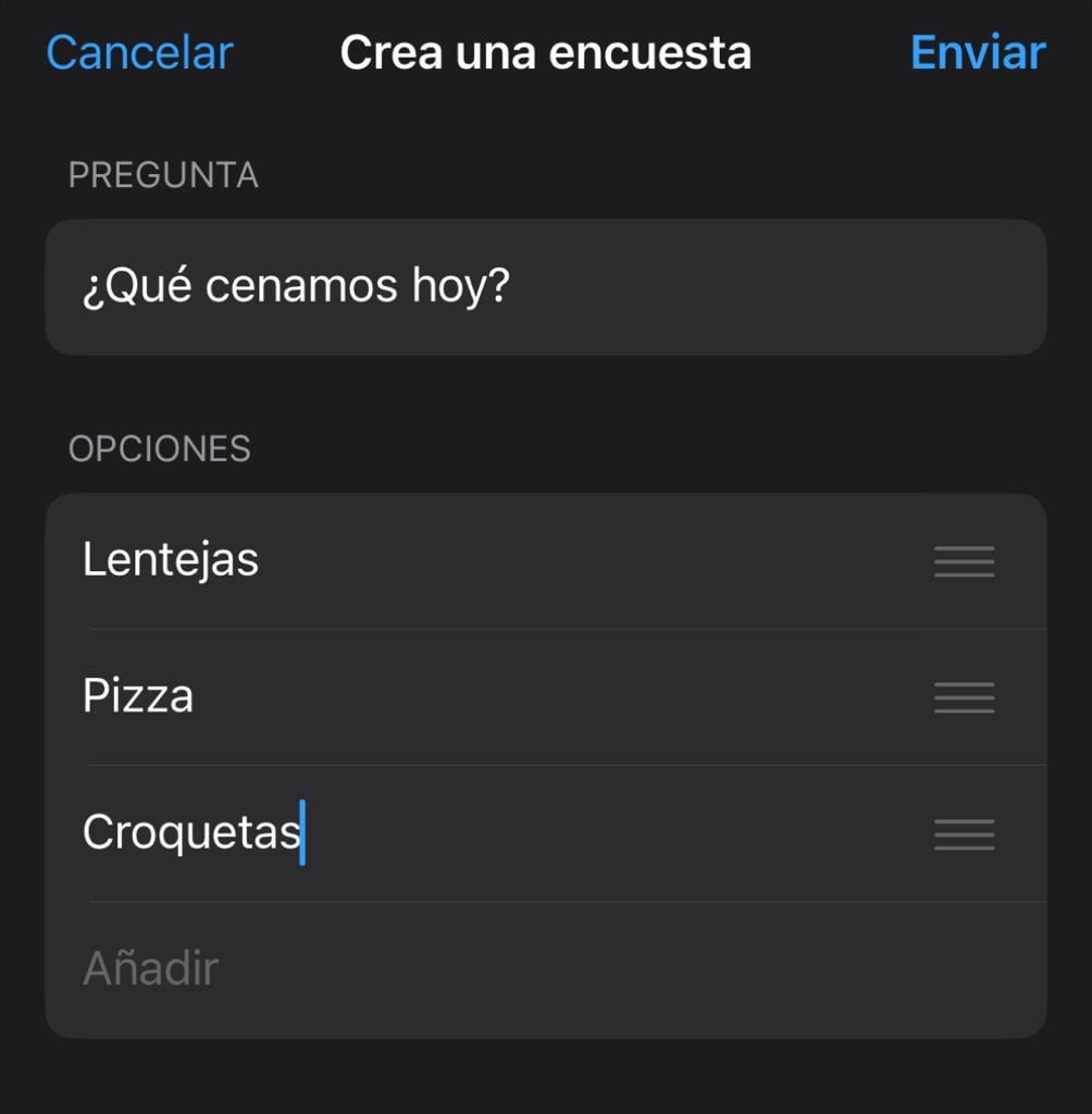 Así puedes crear tus encuestas de WhatsApp.