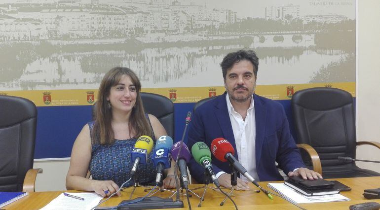 Sonsoles Arnao y Miguel Ángel Sánchez