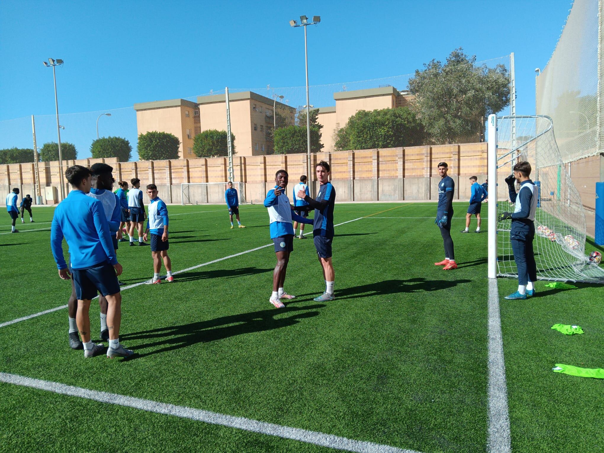 Los jugadores celestes afrontan un nuevo reto.