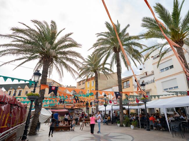 Celebración de la Maderada en Cofrentes (archivo)