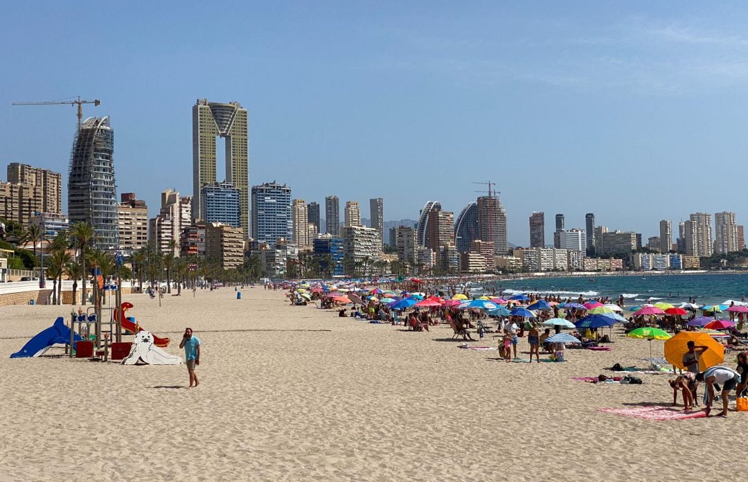 Playa de Poniente, Benidorm