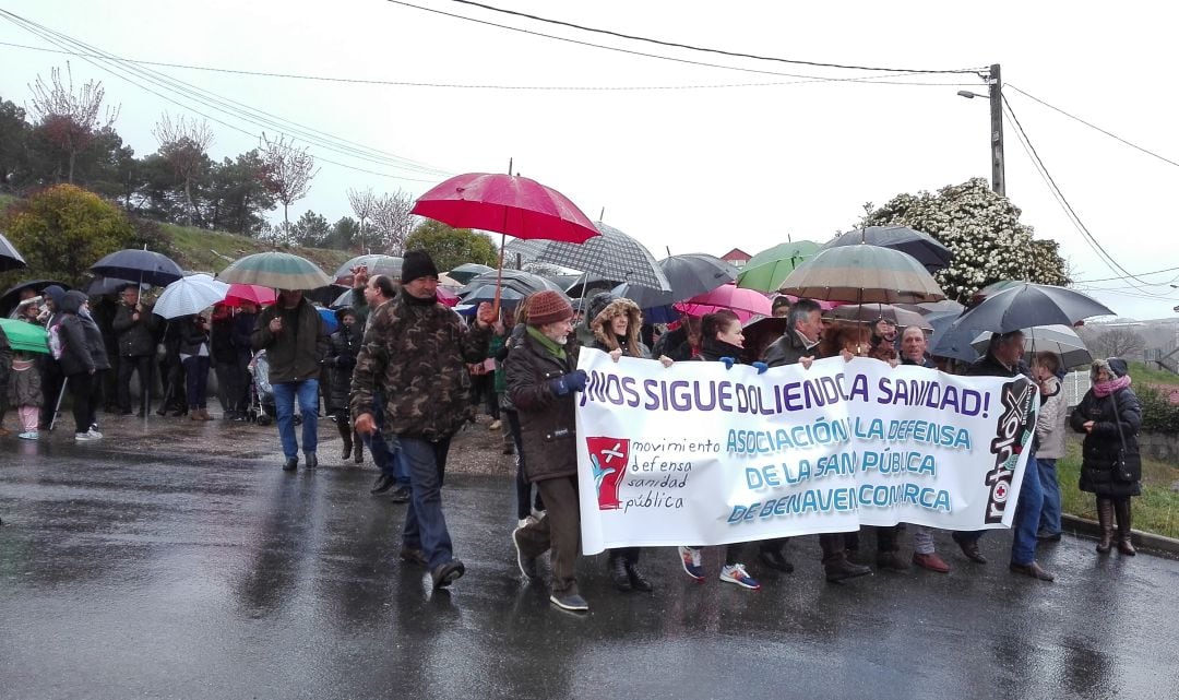 Protesta el pasado invierno en Aliste