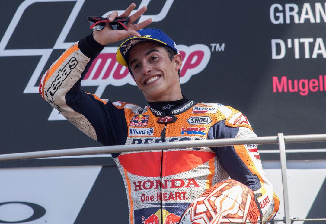 Marc Márquez, en el último GP de Italia de Moto GP.