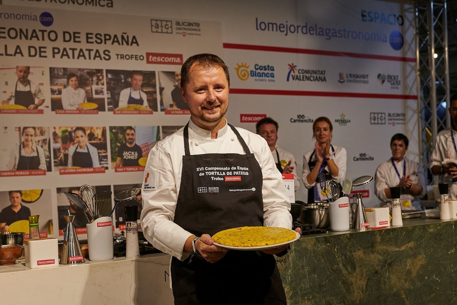 Pedro José Román, ganador de la mejor tortilla de España.