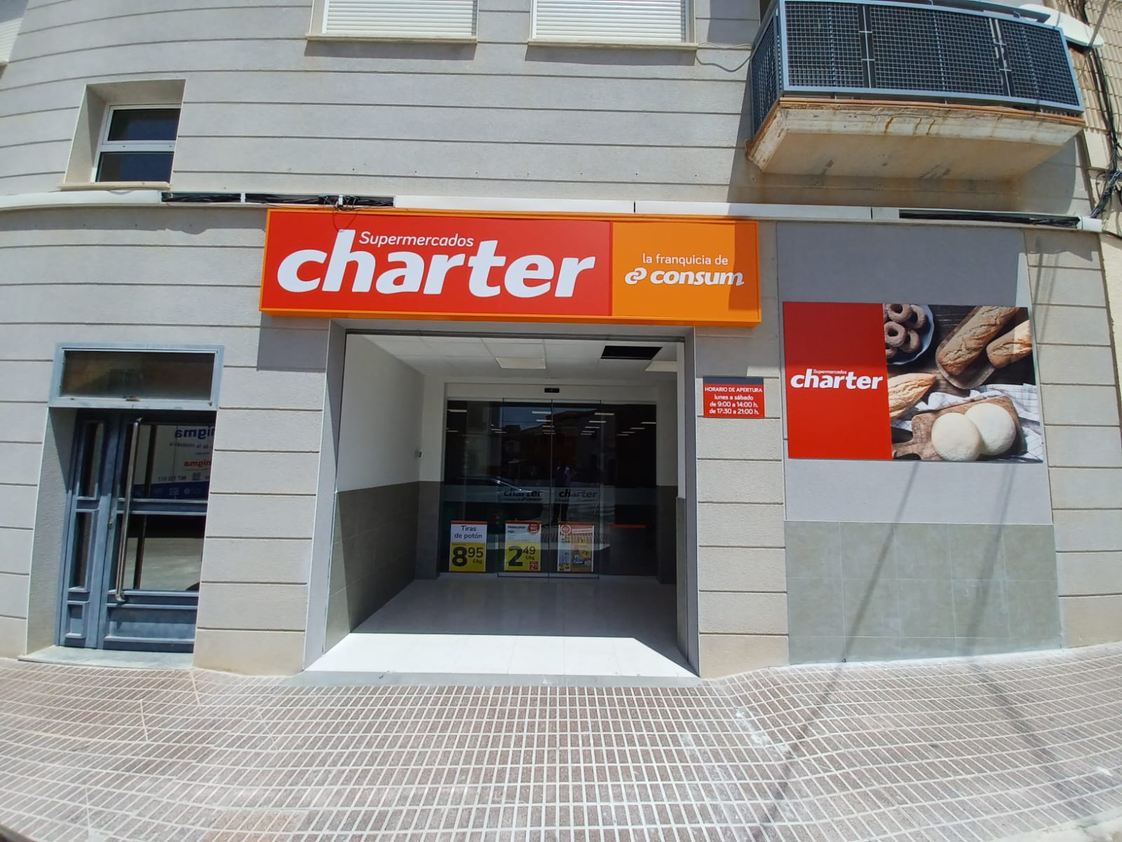 Imagen de un supermercado Charter