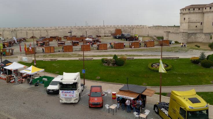 Carlos Fraile, alcalde de Cuéllar, inaugura la Feria de 2022