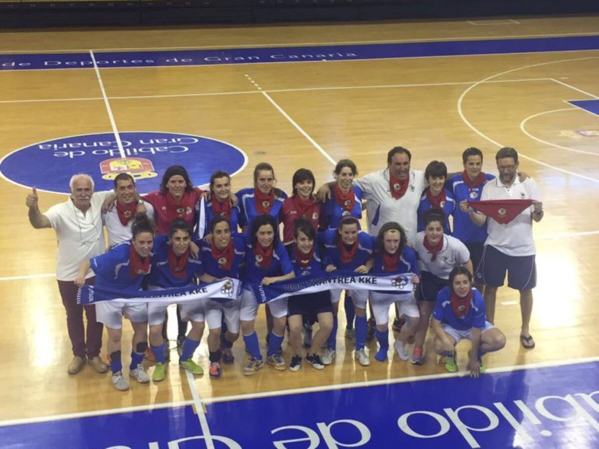 Cara y cruz para el fútbol sala femenino navarro