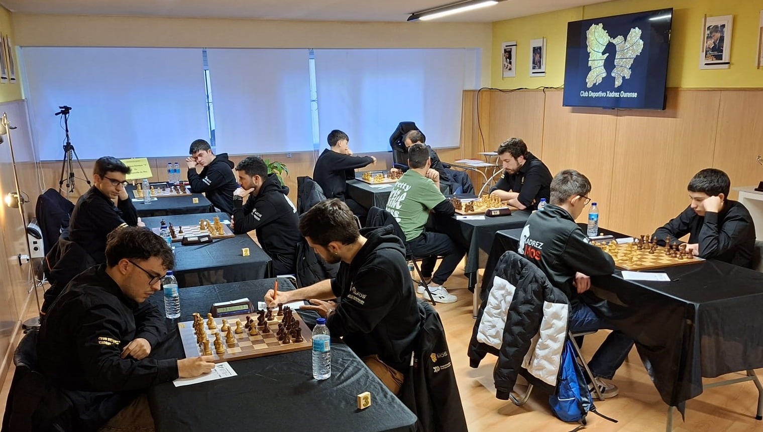 Nueva jornada de la Liga Gallega de ajedrez