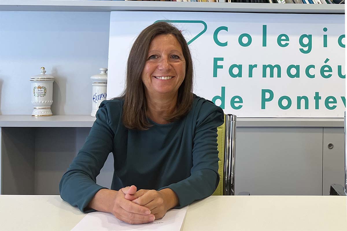 Alba Soutelo, presidenta del Colegio de Farmacéuticos de Pontevedra