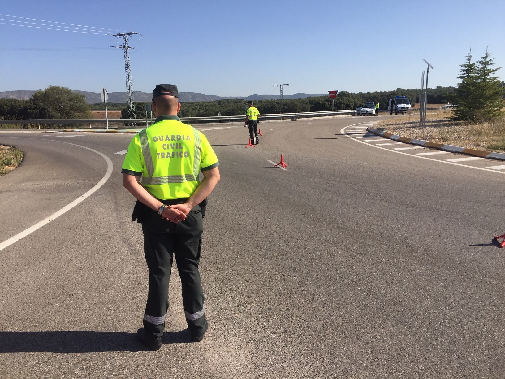 Control de la Guardia Civil de Tráfico