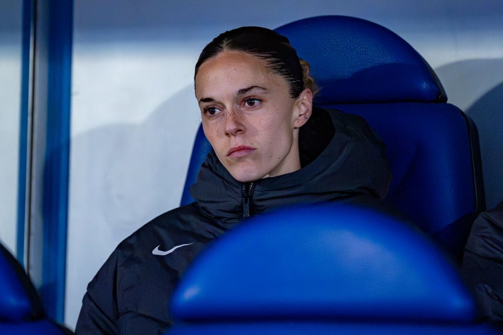 Mapi León, durante el partido ante el Madrid CFF