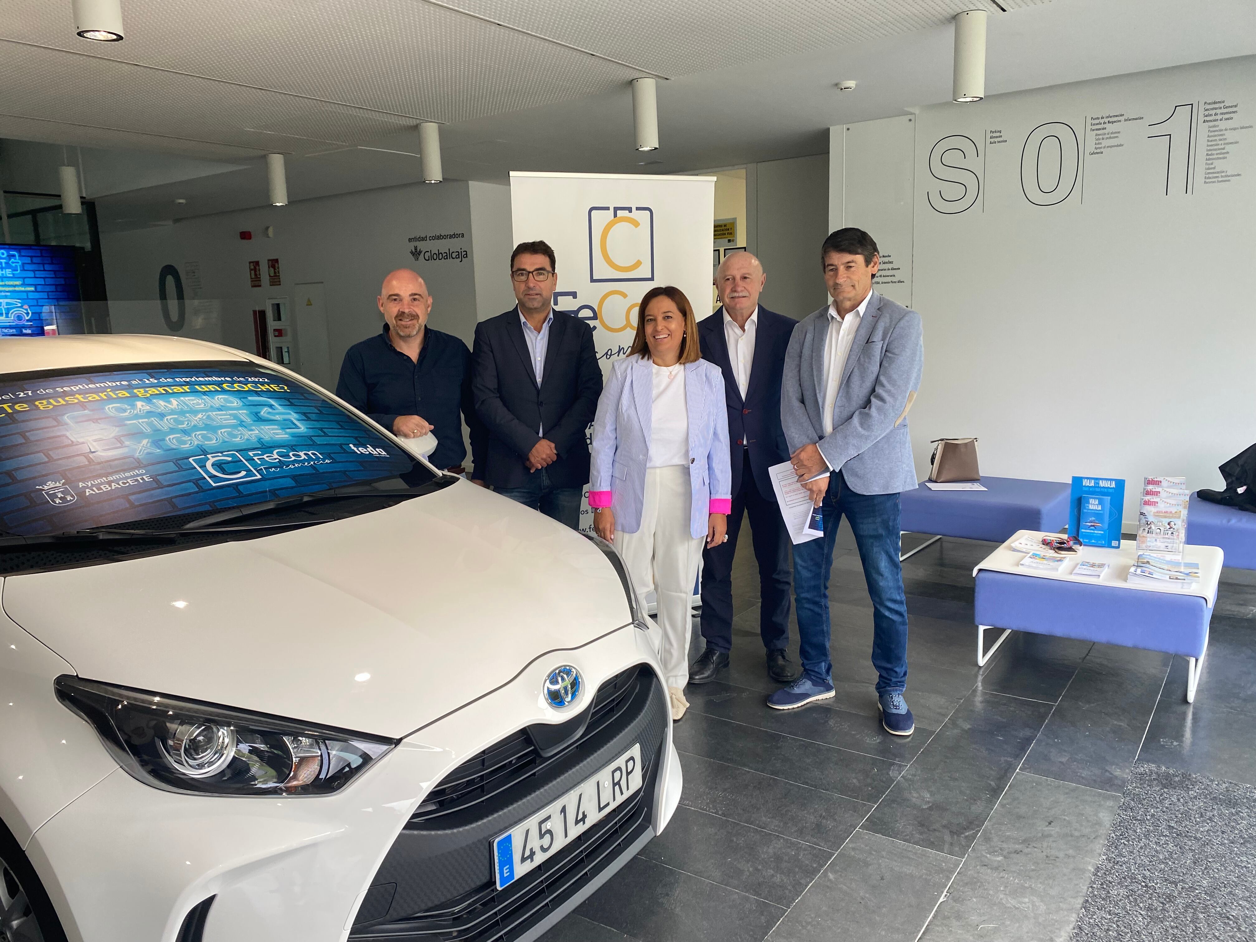 La Federación de Comercio de Albacete lanza una campaña con el sorteo de un coche