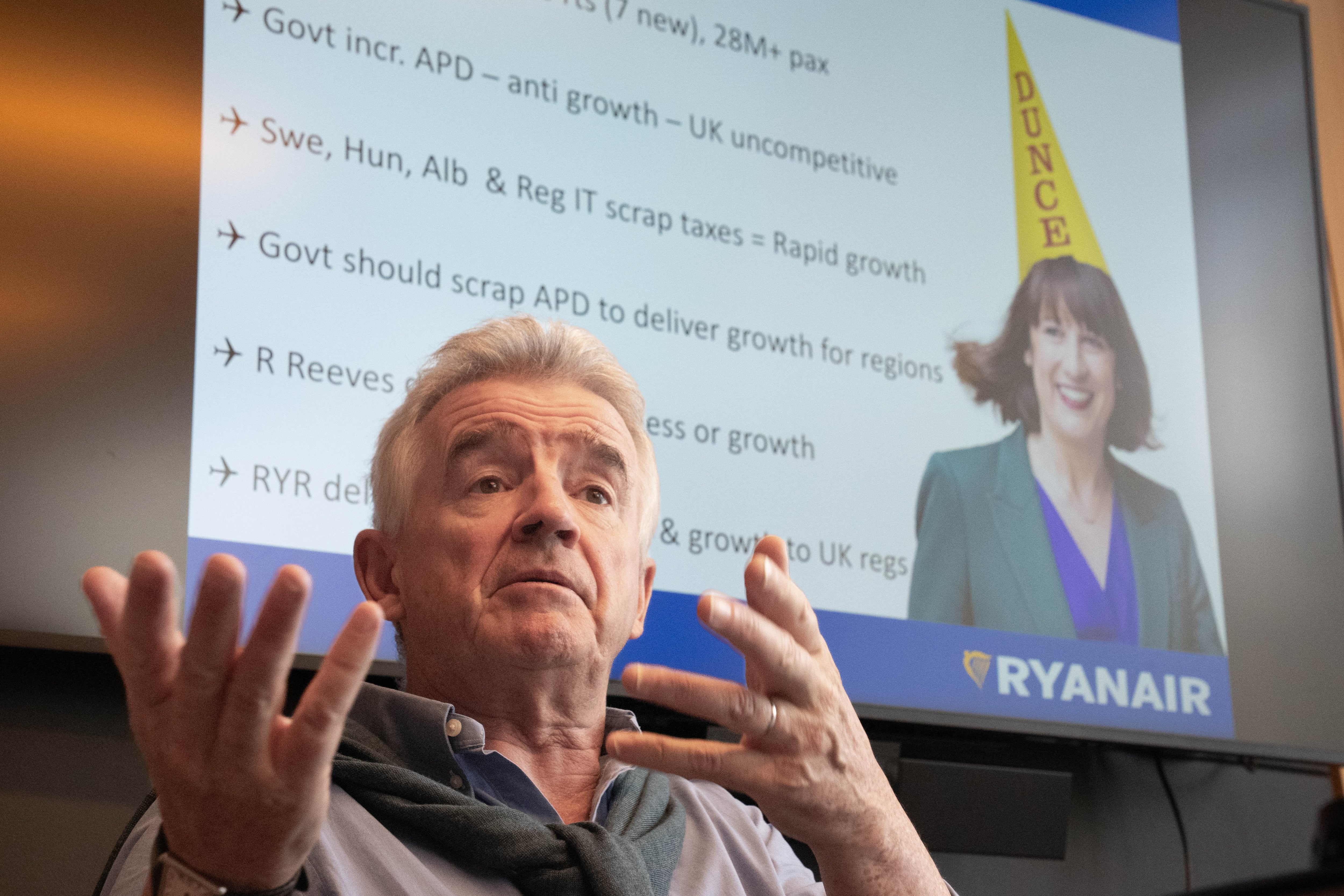 Michael O&#039;Leary consejero delegado de Ryanair