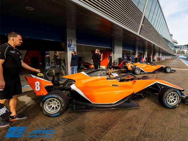 Test de F3 en el Circuito de Jerez