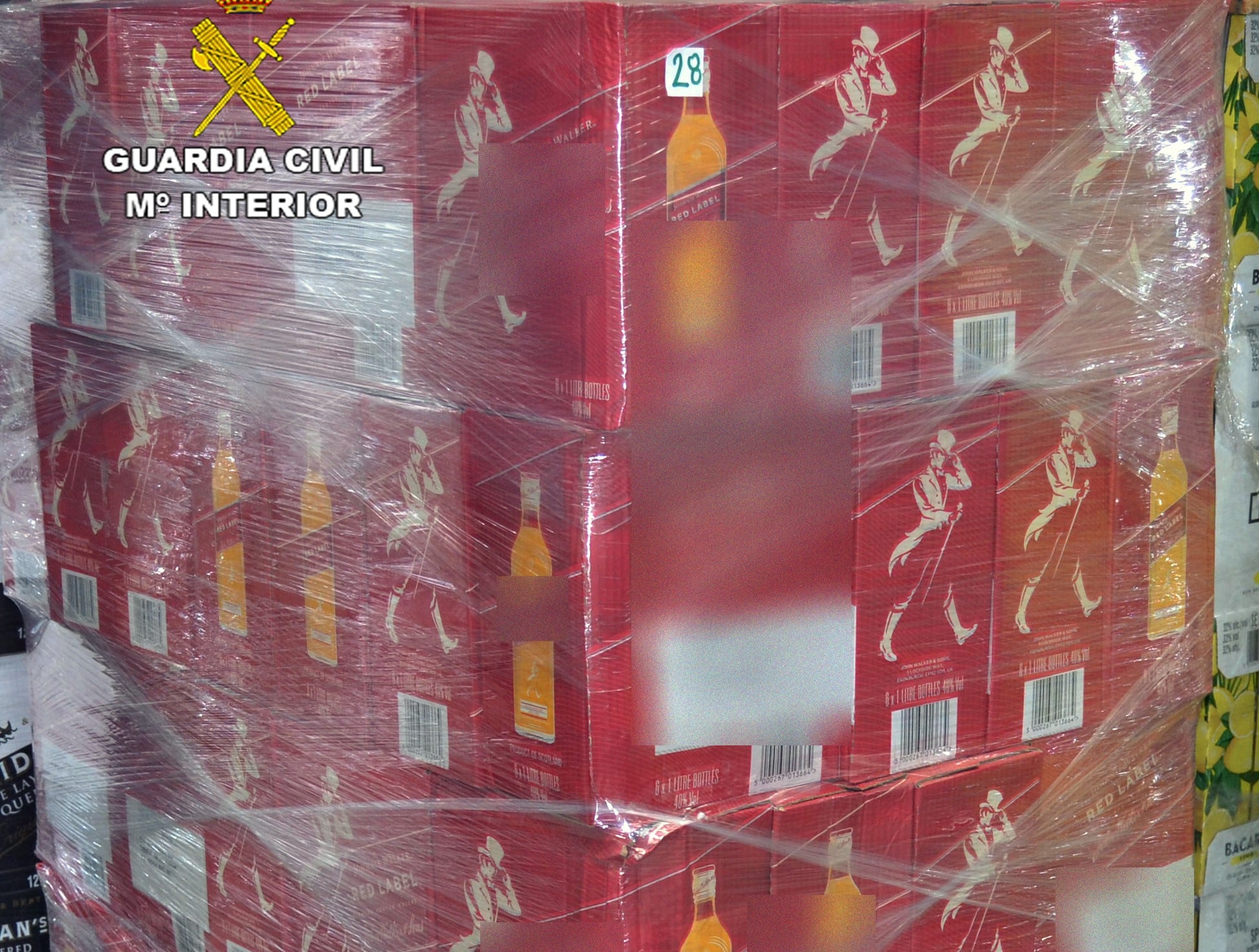 Detenido en Cieza por robar un camión con 14.000 botellas de whisky