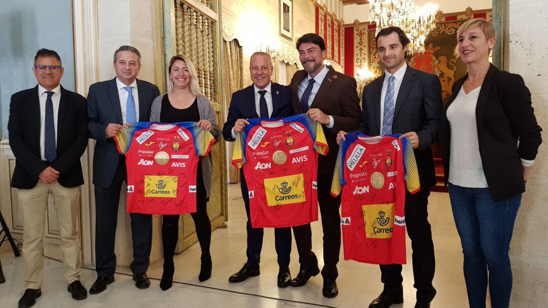 Presentación del Torneo Internacional España 2018 en el Ayuntamiento de Alicante