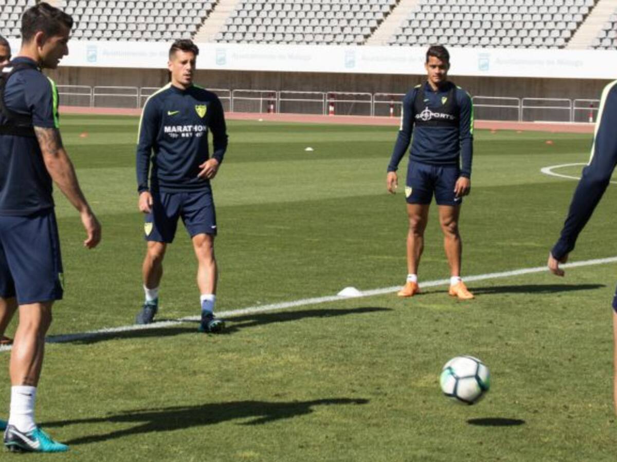 Kellyan, Iván Rodríguez y Soler con el primer equipo