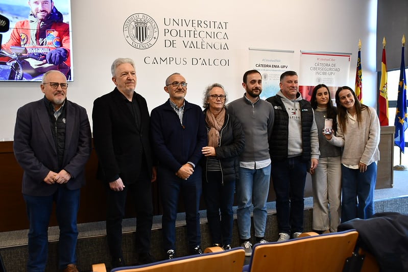 Presentación de la investigación en el Campus d&#039;Alcoi de la UPV
