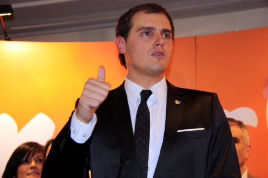 Albert Rivera a la nit electoral