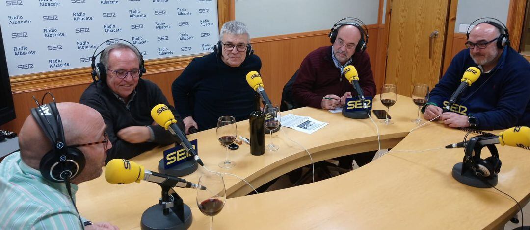 Coloquios del Vino y Nuestra Tierra en los estudios de la SER en Albacete